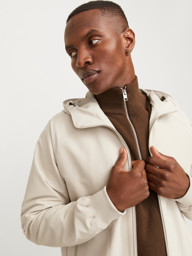Jack & Jones Bomberjacke »JJEPERFECT BOMBER NOOS« mit Kapuze mit Kapuze
