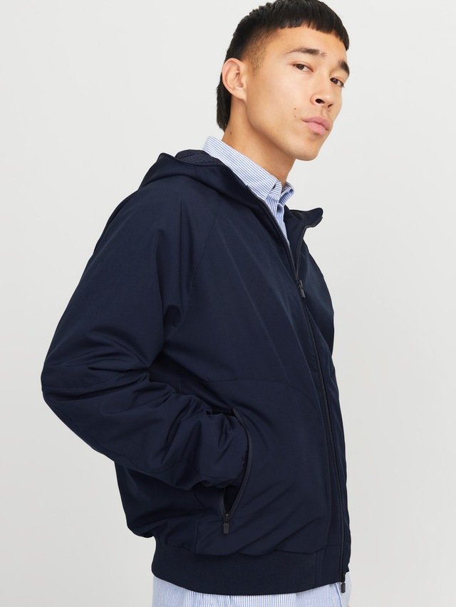 Jack & Jones Bomberjacke »JJEPERFECT BOMBER NOOS« mit Kapuze mit Kapuze