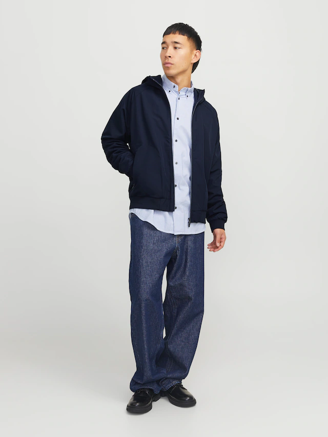 Jack & Jones Bomberjacke »JJEPERFECT BOMBER NOOS« mit Kapuze mit Kapuze
