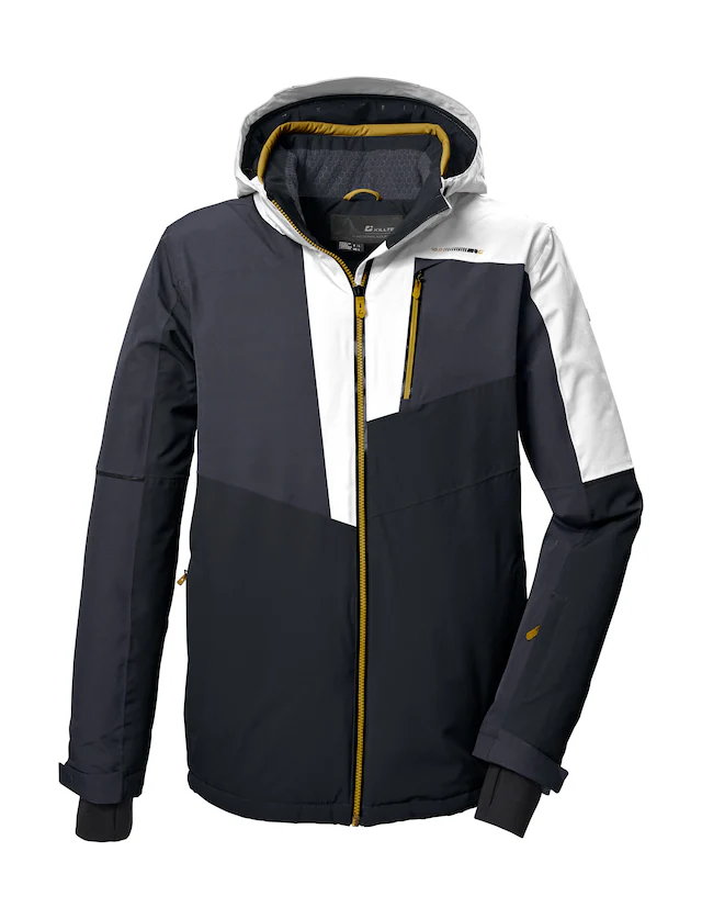 Killtec Skijacke »KSW 76 MN SKI JCKT« Herren Funktionsjacke: wasserdicht, atmungsaktiv, 4-Wege-Stretch