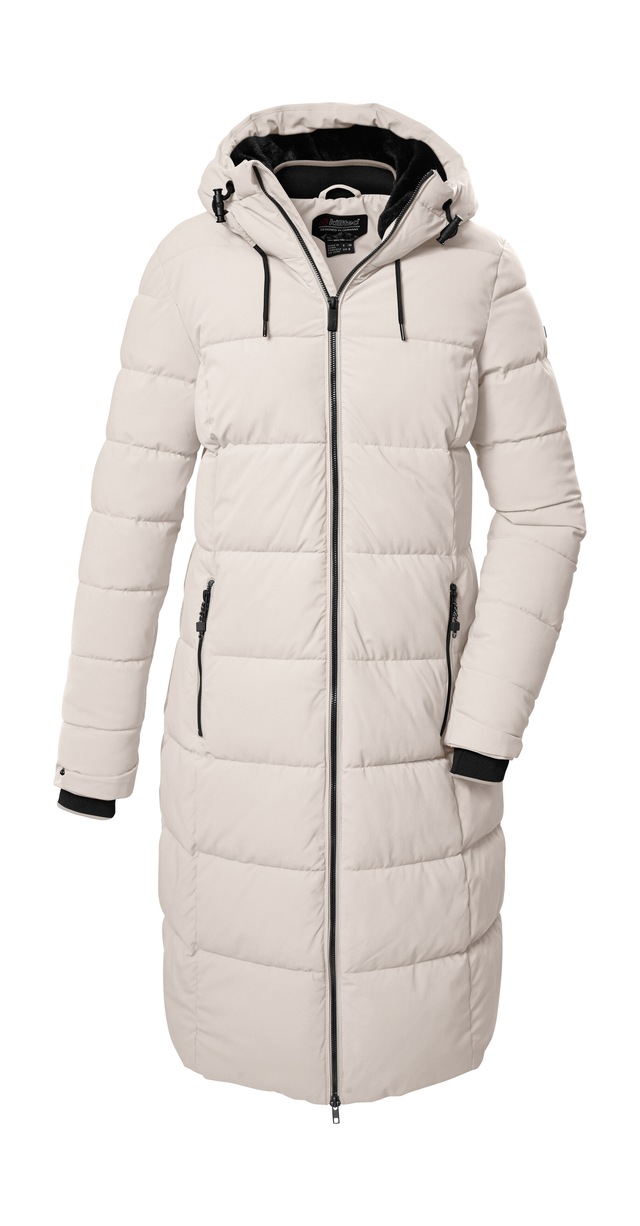 Killtec Steppmantel »KOW 56 WMN QLTD CT« Winddichter, wasserabweisender Wintermantel mit regulierbarer Kapuze