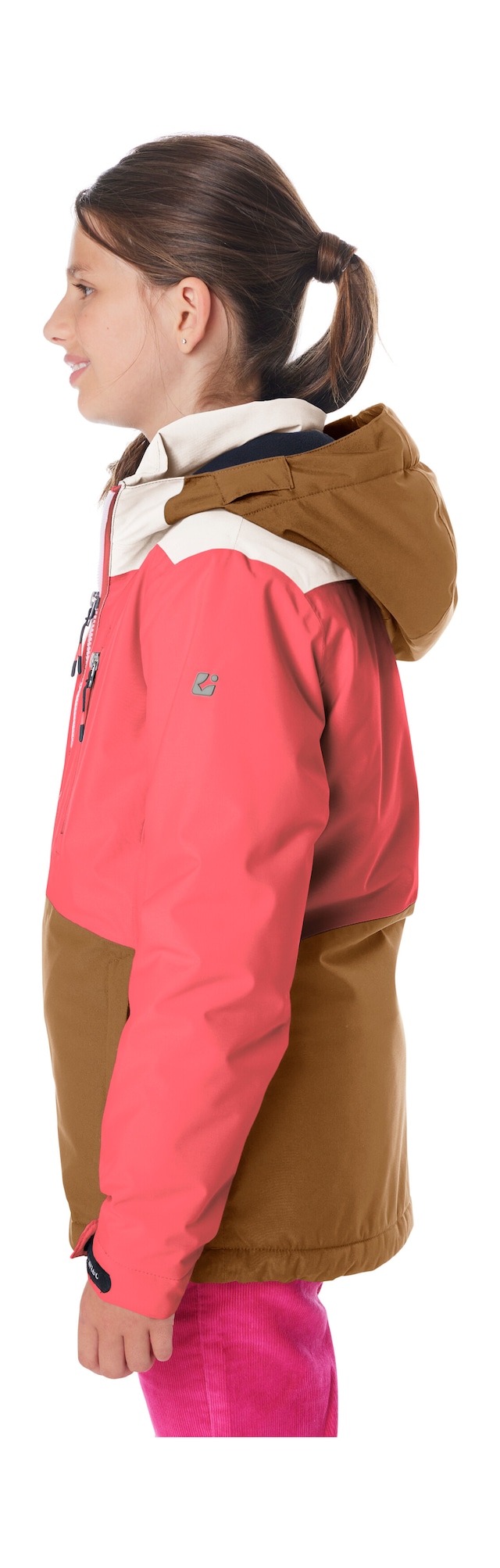 Killtec Skijacke »KSW 331 GRLS SKI JCKT« Atmungsaktive, wasserdichte Jacke mit Fleece-Innenseite, Skipasstasche