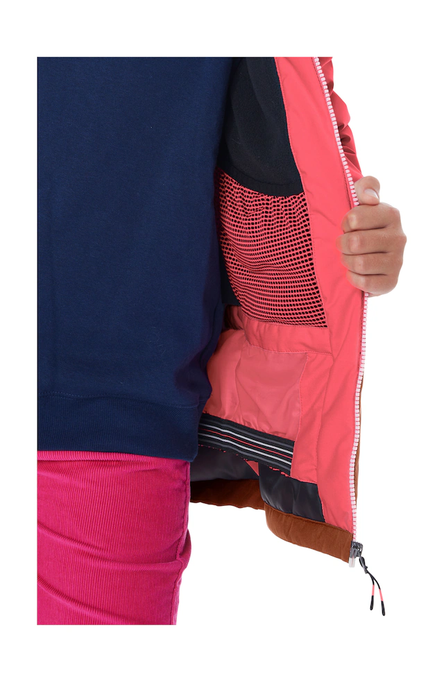 Killtec Skijacke »KSW 331 GRLS SKI JCKT« Atmungsaktive, wasserdichte Jacke mit Fleece-Innenseite, Skipasstasche
