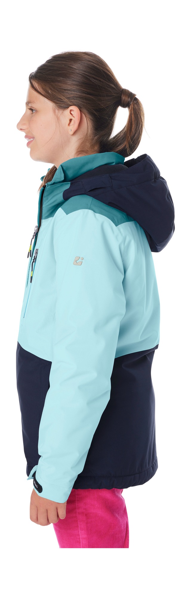 Killtec Skijacke »KSW 331 GRLS SKI JCKT« Atmungsaktive, wasserdichte Jacke mit Fleece-Innenseite, Skipasstasche