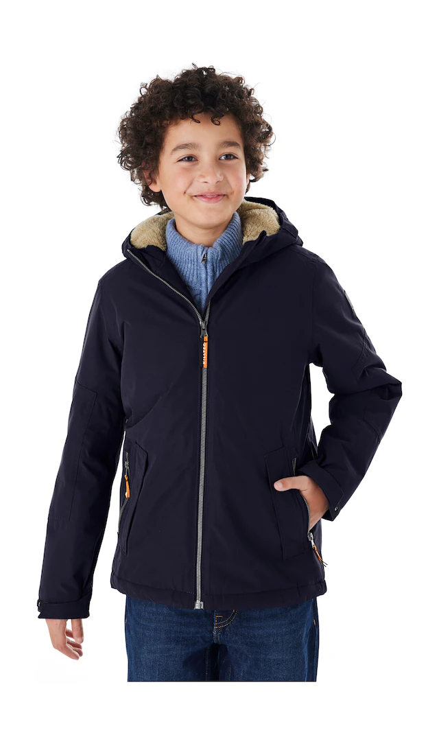 Killtec Funktionsjacke »KOW 377 BYS JCKT« Wasserdichte Funktionsjacke mit Kapuze, warmem Futter und Kinnschutz