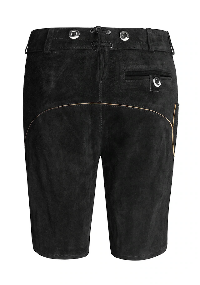 Alessandro Salvarini Trachtenlederhose »ASLederiio« Aus echtem Leder inkl. Träger