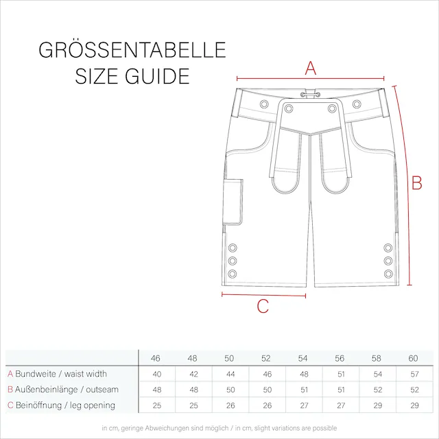 Alessandro Salvarini Trachtenlederhose »ASLederiio« Aus echtem Leder inkl. Träger