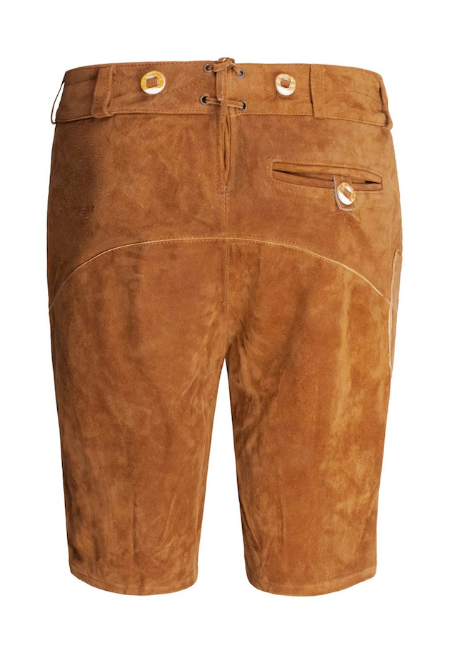 Alessandro Salvarini Trachtenlederhose »ASLederiio« Aus echtem Leder inkl. Träger