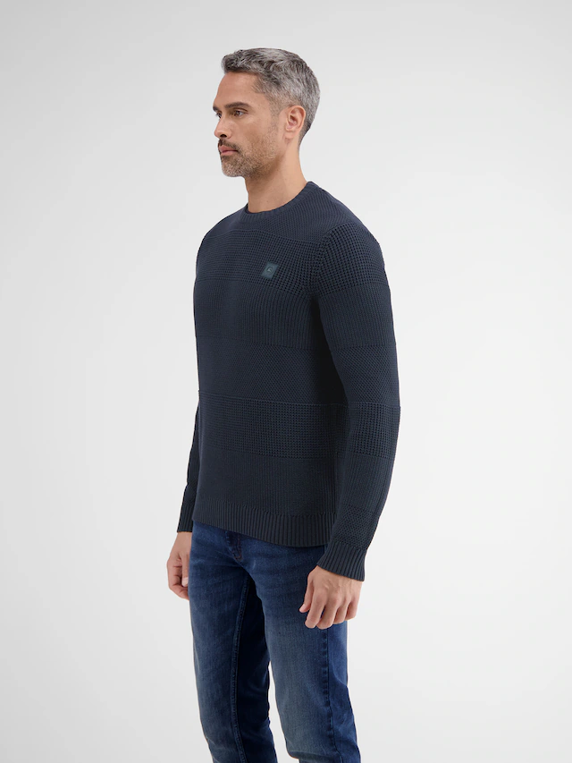 LERROS Strickpullover »Herren Pullover in Strukturstrickqualität«