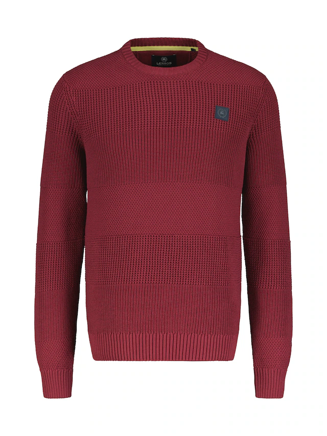 LERROS Strickpullover »Herren Pullover in Strukturstrickqualität«