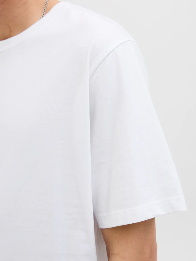 Jack & Jones Print-Shirt »JORTAVIRA POSTER TEE SS CREW NECK« mit Backprint