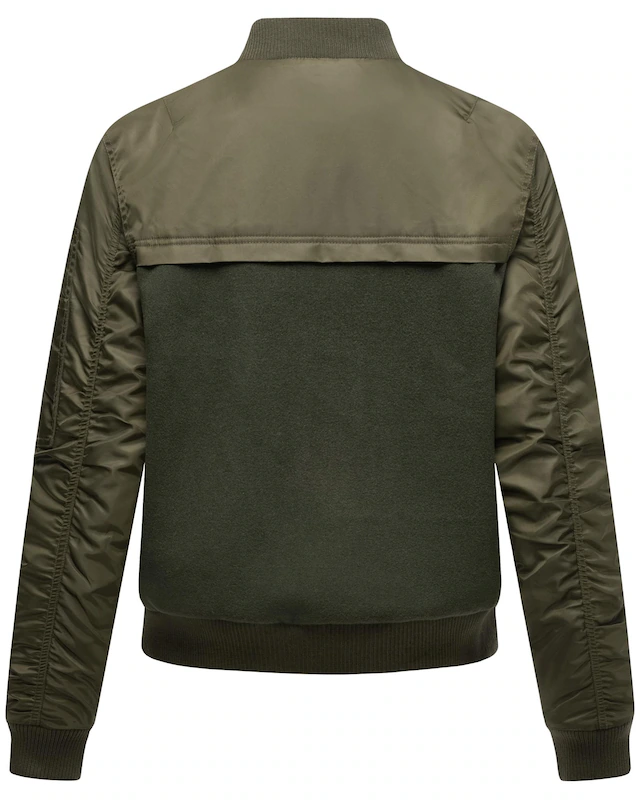 Navahoo Bomberjacke »Willstehaben 14« ohne Kapuze angesagte Collegejacke mit Ärmeltasche