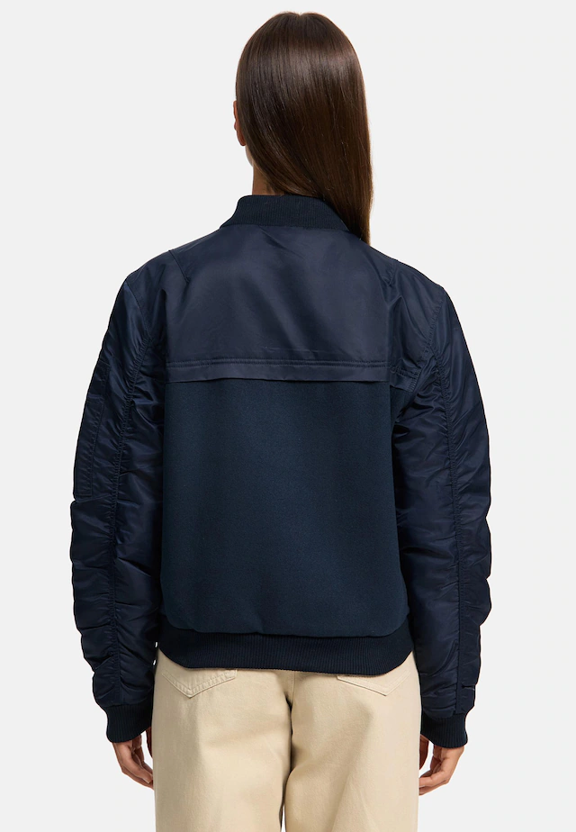 Navahoo Bomberjacke »Willstehaben 14« ohne Kapuze angesagte Collegejacke mit Ärmeltasche