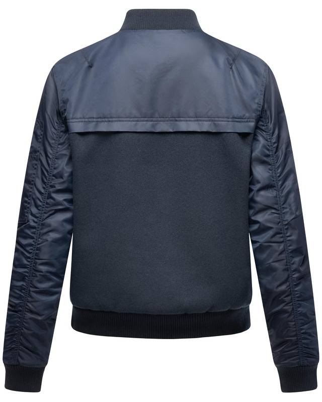 Navahoo Bomberjacke »Willstehaben 14« ohne Kapuze angesagte Collegejacke mit Ärmeltasche