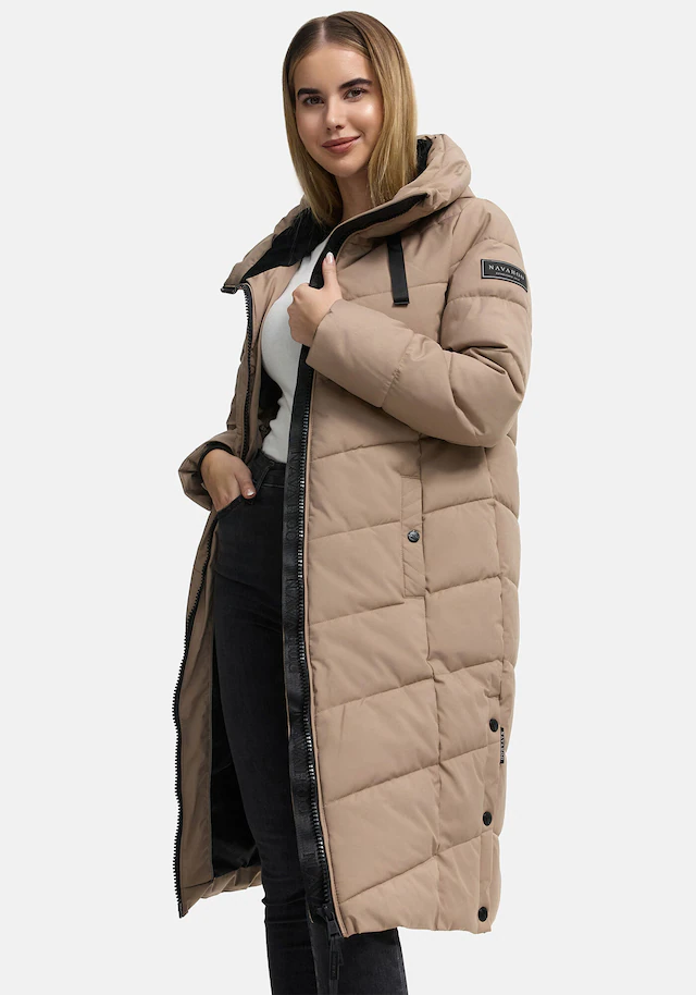 Navahoo Winterjacke »Schmatzibär« mit weichem Teddyfell innen