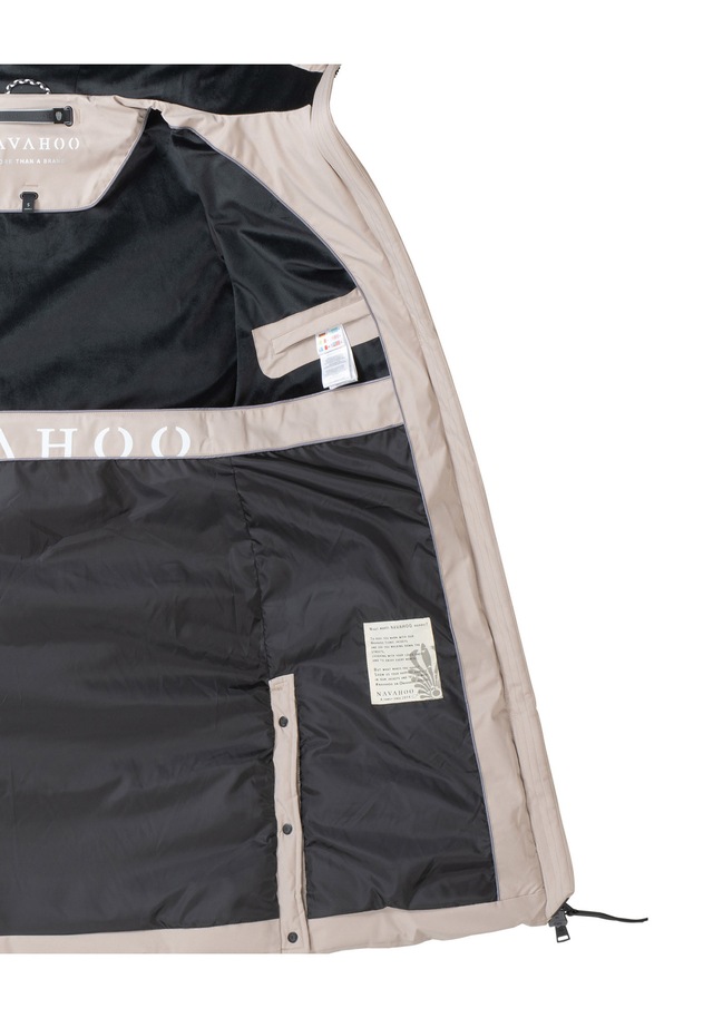 Navahoo Winterjacke »Schmatzibär« mit weichem Teddyfell innen