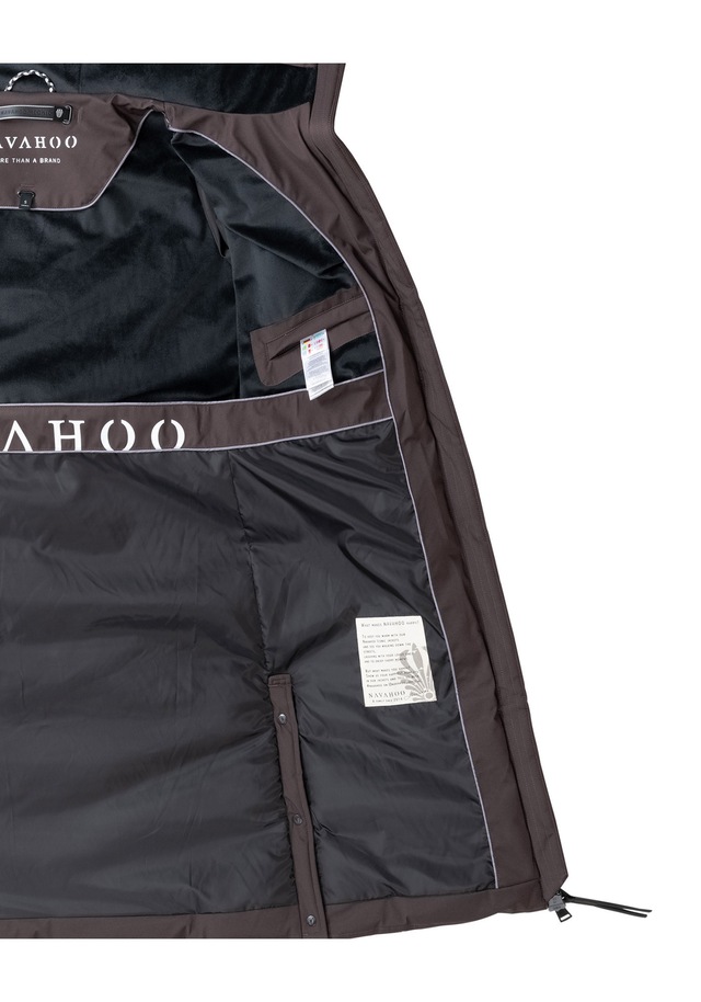 Navahoo Winterjacke »Schmatzibär« mit weichem Teddyfell innen
