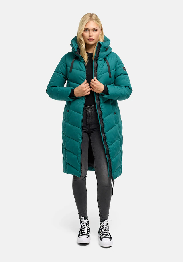 Navahoo Winterjacke »Schmatzibär« mit weichem Teddyfell innen