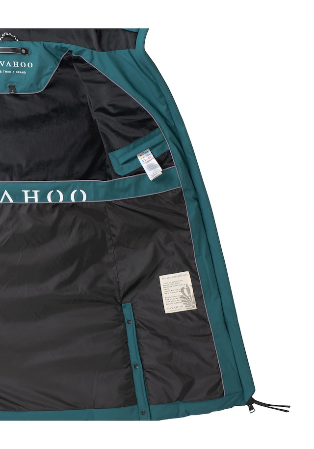 Navahoo Winterjacke »Schmatzibär« mit weichem Teddyfell innen