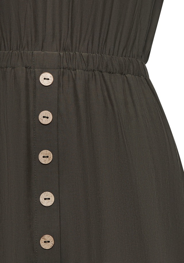 LASCANA Maxikleid mit Zierknöpfen, Sommerkleid, modisch