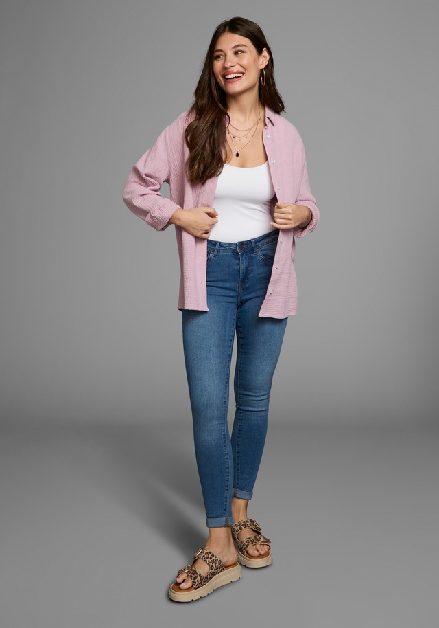 Laura Scott Longbluse in Musselin-Qualität