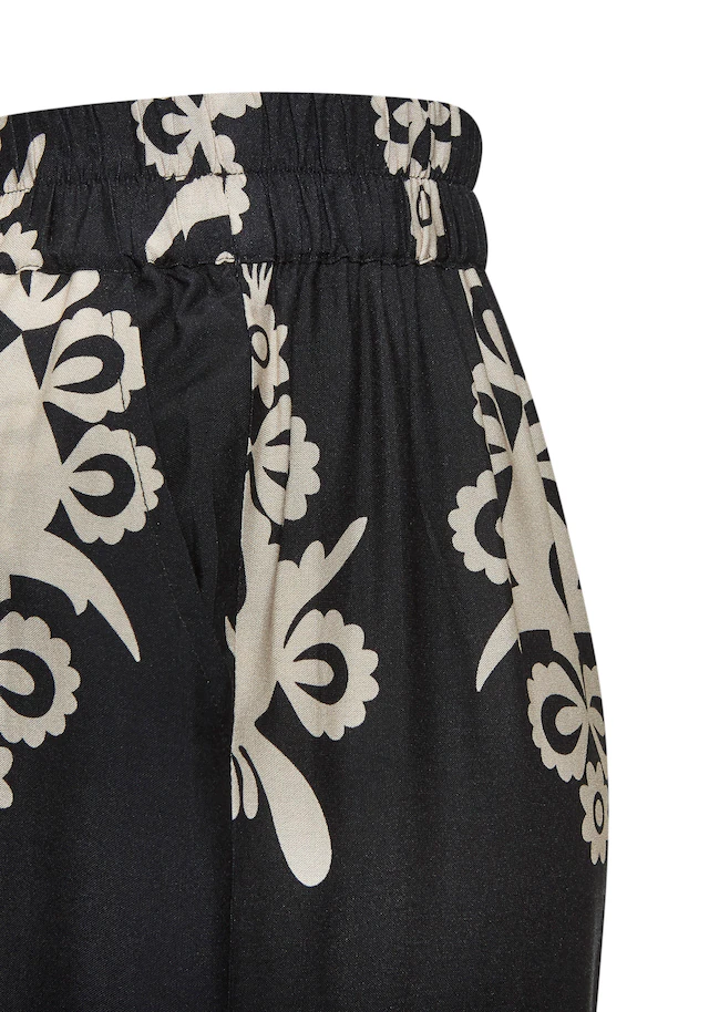 LASCANA Palazzohose »mit Ethno-Print und weitem, luftigem Bein« leichte Sommerhose aus Webware