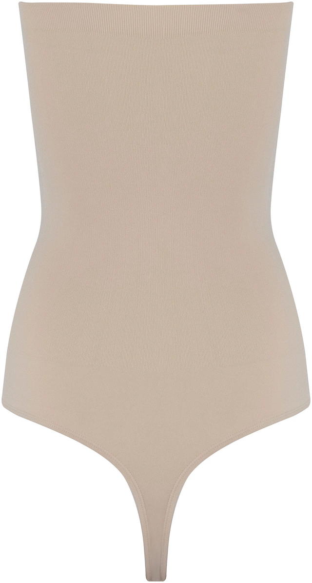 MAGIC Bodyfashion Shaping-Body »Bandeau Thong Body« Silikonrand an der Oberseite verhindert das Ausrollen
