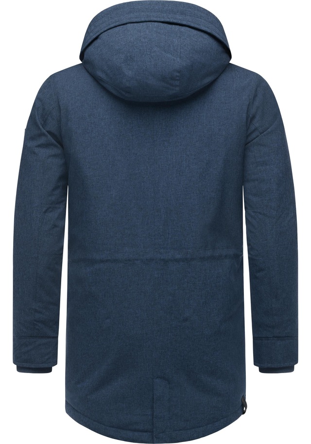 Ragwear Kurzmantel »Mr Smithem YOUMODO« wasserdichte lange Herren Winterjacke mit Kapuze