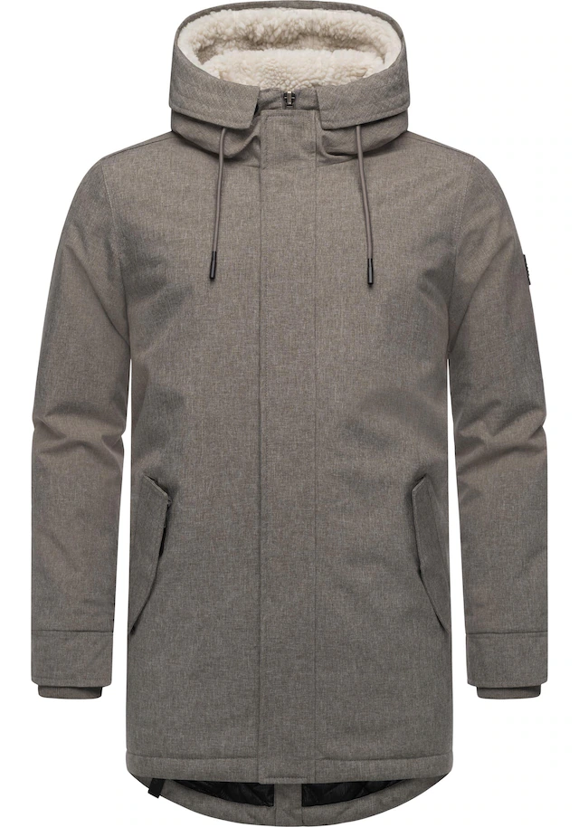 Ragwear Kurzmantel »Mr Smithem YOUMODO« wasserdichte lange Herren Winterjacke mit Kapuze