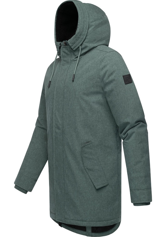 Ragwear Kurzmantel »Mr Smithem YOUMODO« wasserdichte lange Herren Winterjacke mit Kapuze