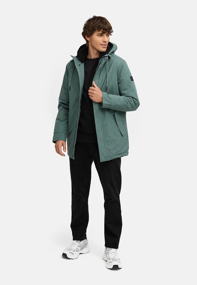 Ragwear Kurzmantel »Mr Smithem YOUMODO« wasserdichte lange Herren Winterjacke mit Kapuze