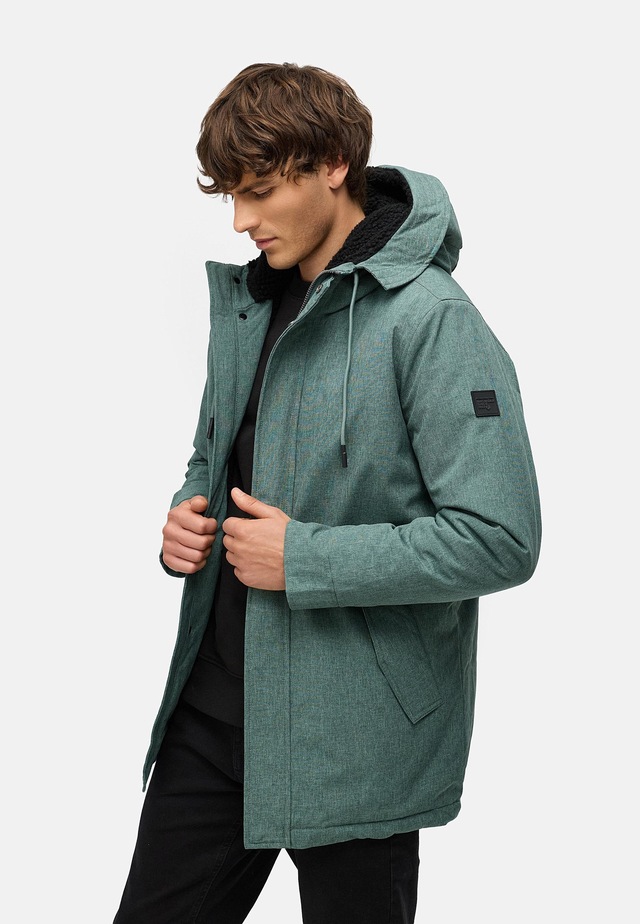 Ragwear Kurzmantel »Mr Smithem YOUMODO« wasserdichte lange Herren Winterjacke mit Kapuze