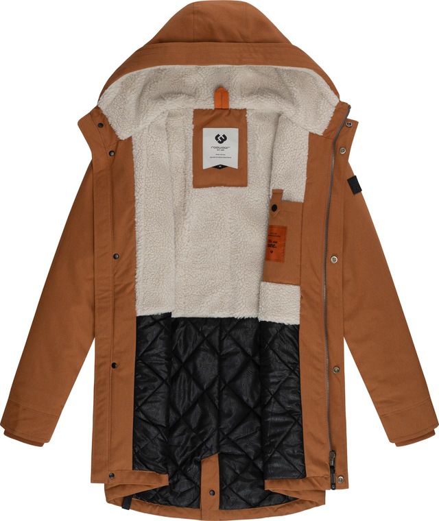 Ragwear Kurzmantel »Mr Smithem YOUMODO« wasserdichte lange Herren Winterjacke mit Kapuze