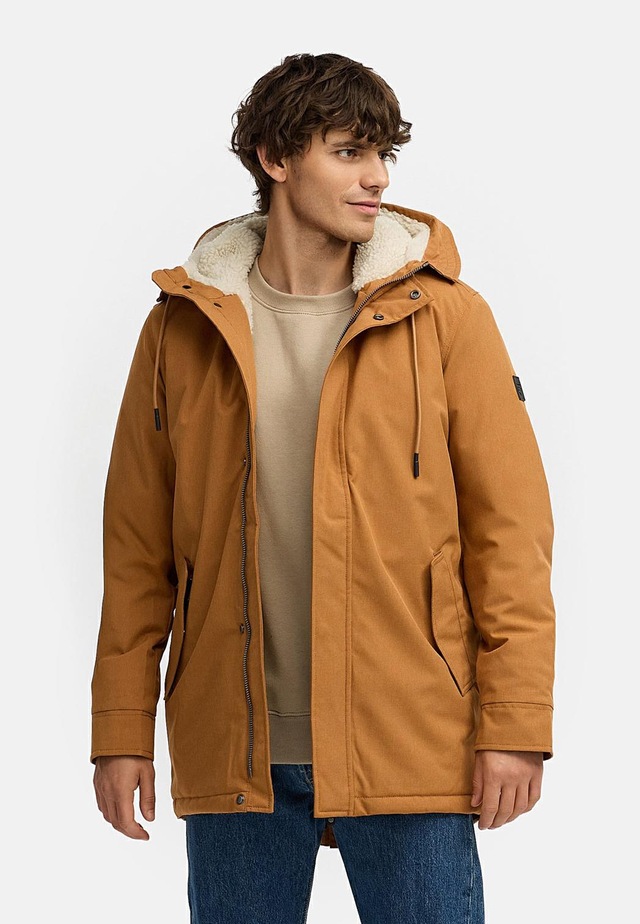 Ragwear Kurzmantel »Mr Smithem YOUMODO« wasserdichte lange Herren Winterjacke mit Kapuze