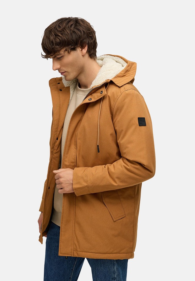 Ragwear Kurzmantel »Mr Smithem YOUMODO« wasserdichte lange Herren Winterjacke mit Kapuze