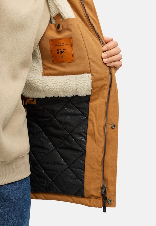 Ragwear Kurzmantel »Mr Smithem YOUMODO« wasserdichte lange Herren Winterjacke mit Kapuze