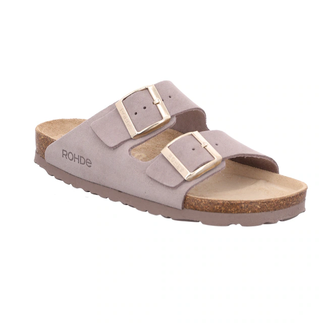 Rohde »SUNNYS N°12« Sommerschuh, Hausschuh, Zweischnaller, Strandschuh mit Softfußbett