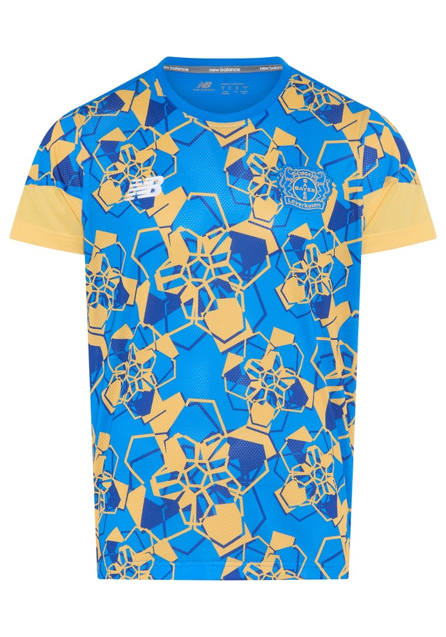 New Balance Trainingsshirt »BAYER 04 LEVERKUSEN MATCH JERSEY« Kurzarmdesign, für Erwachsene, schnell trocknend, atmungsaktiv