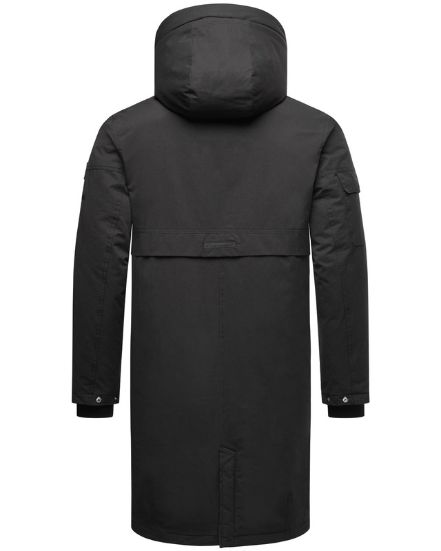 Stone Harbour Wintermantel »Cyriaan XX« Langer Herren Winterparka mit großen Eingrifftaschen