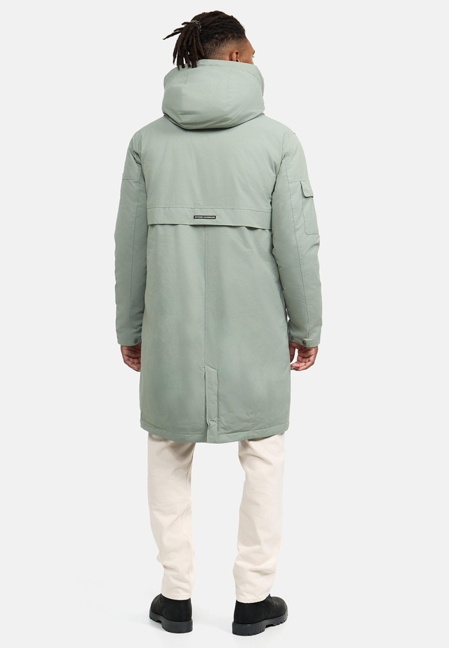 Stone Harbour Wintermantel »Cyriaan XX« Langer Herren Winterparka mit großen Eingrifftaschen