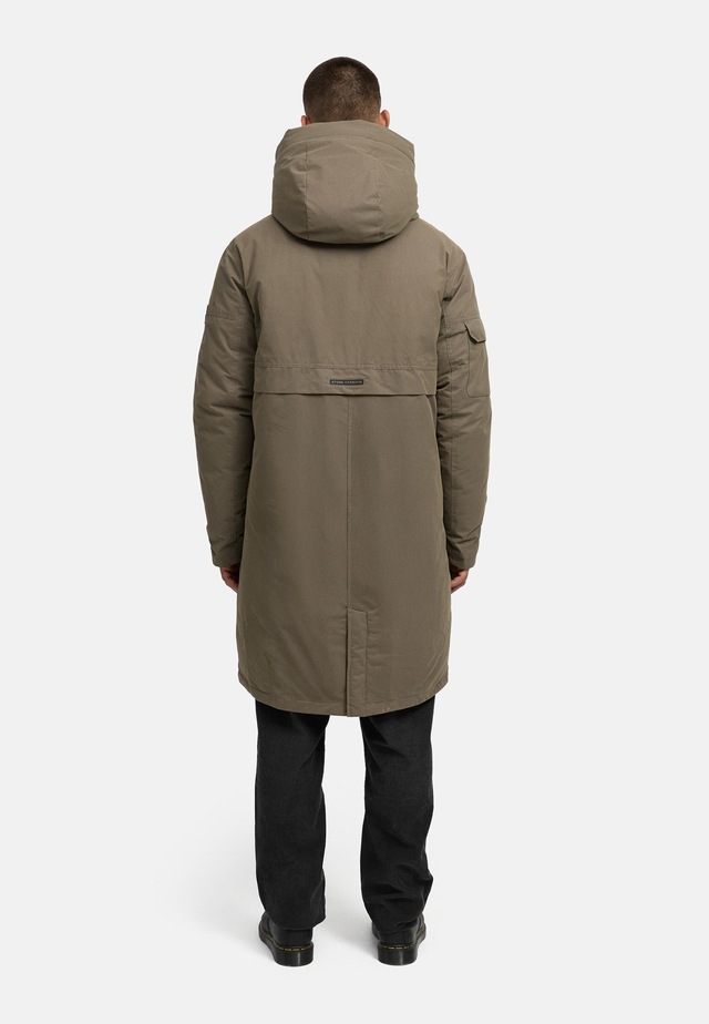 Stone Harbour Wintermantel »Cyriaan XX« Langer Herren Winterparka mit großen Eingrifftaschen