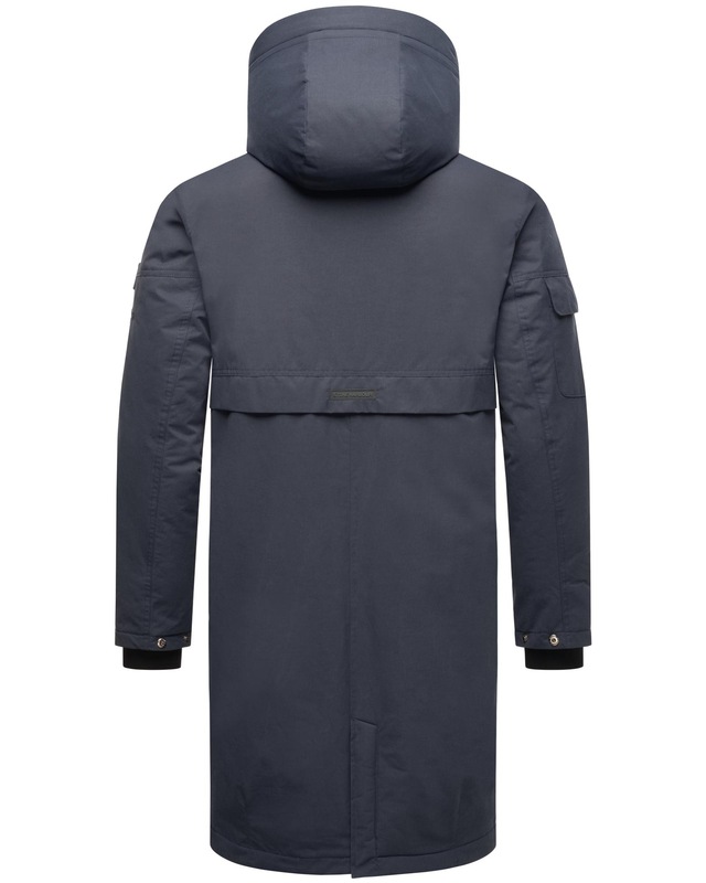 Stone Harbour Wintermantel »Cyriaan XX« Langer Herren Winterparka mit großen Eingrifftaschen