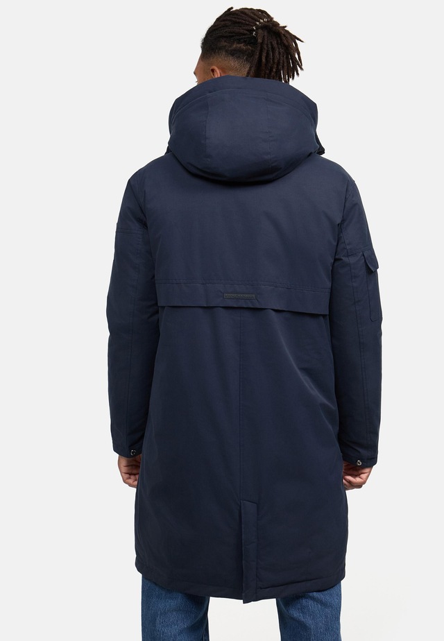 Stone Harbour Wintermantel »Cyriaan XX« Langer Herren Winterparka mit großen Eingrifftaschen