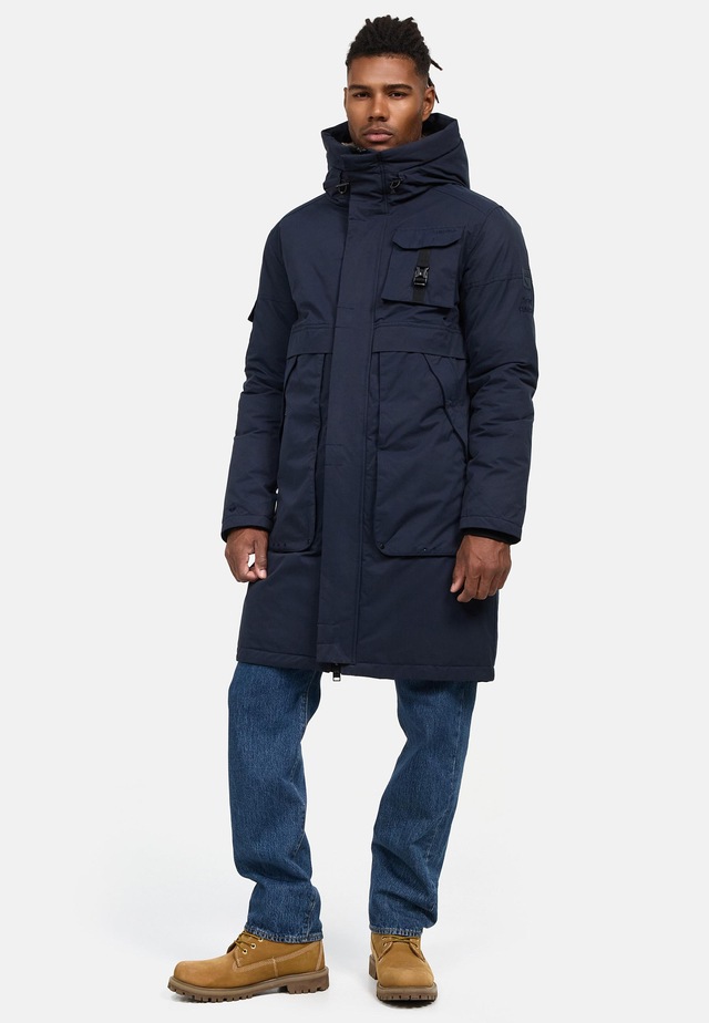 Stone Harbour Wintermantel »Cyriaan XX« Langer Herren Winterparka mit großen Eingrifftaschen