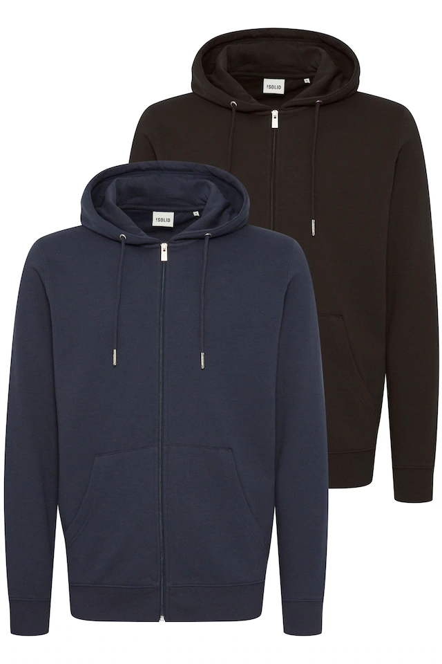 !Solid Sweatjacke »Sweatjacke SDMColineareg 2 Pack«