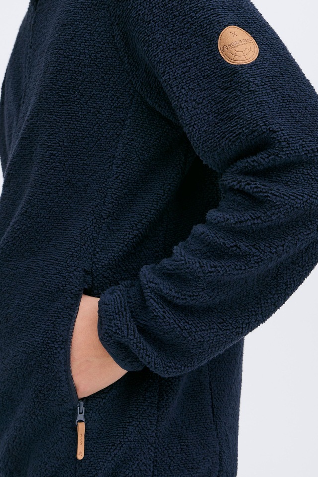 North Bend Strickfleece-Pullover »Fleecejacke NBSteve M«