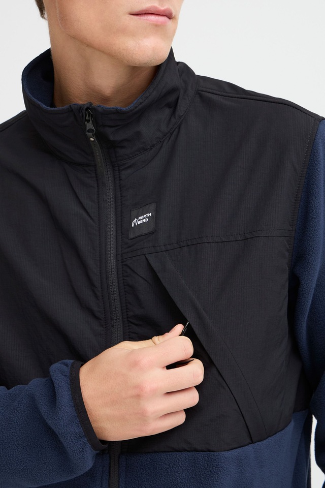 North Bend Strickfleece-Pullover »Fleecejacke NBDean M«