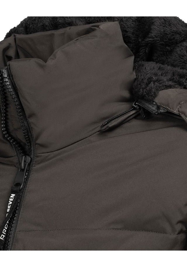 Arctic Seven Winterjacke »ASNorwiig« mit warmem Teddyfell und abnehmbarer Kapuze