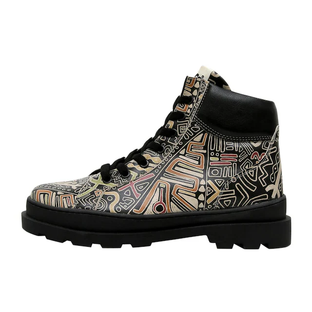 DOGO Winterboots »Adriana Rain Waters My Soul Damen Stiefeletten, Adriana Brick In« Handgefertigt