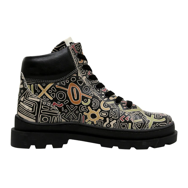 DOGO Winterboots »Adriana Rain Waters My Soul Damen Stiefeletten, Adriana Brick In« Handgefertigt